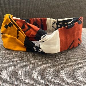 Print Twist Knot Headband - Like New!